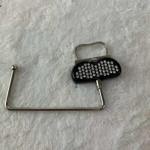 Schildkraut Jewelry Purse Holder Silver Black